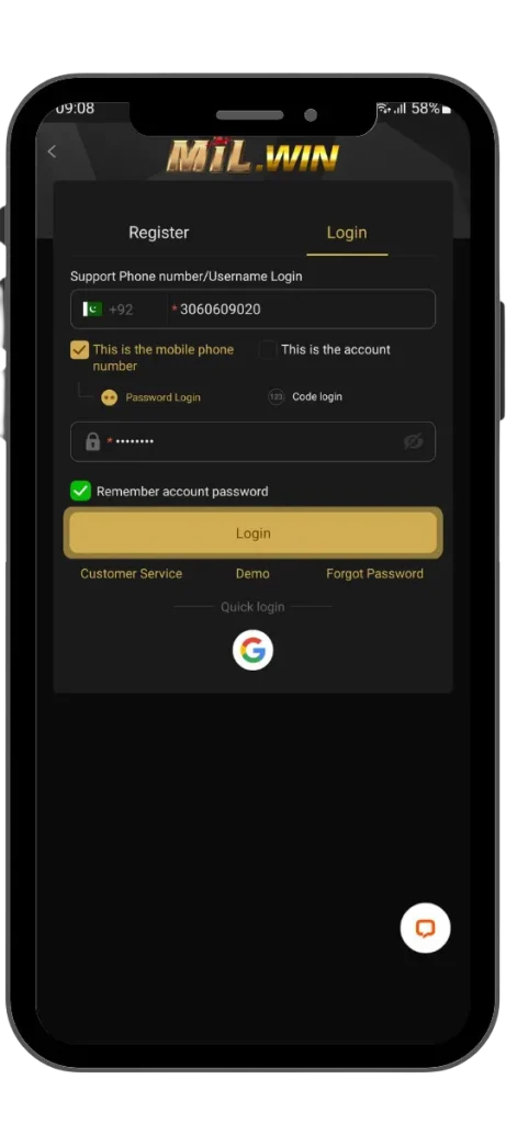 Mil-Win-Login